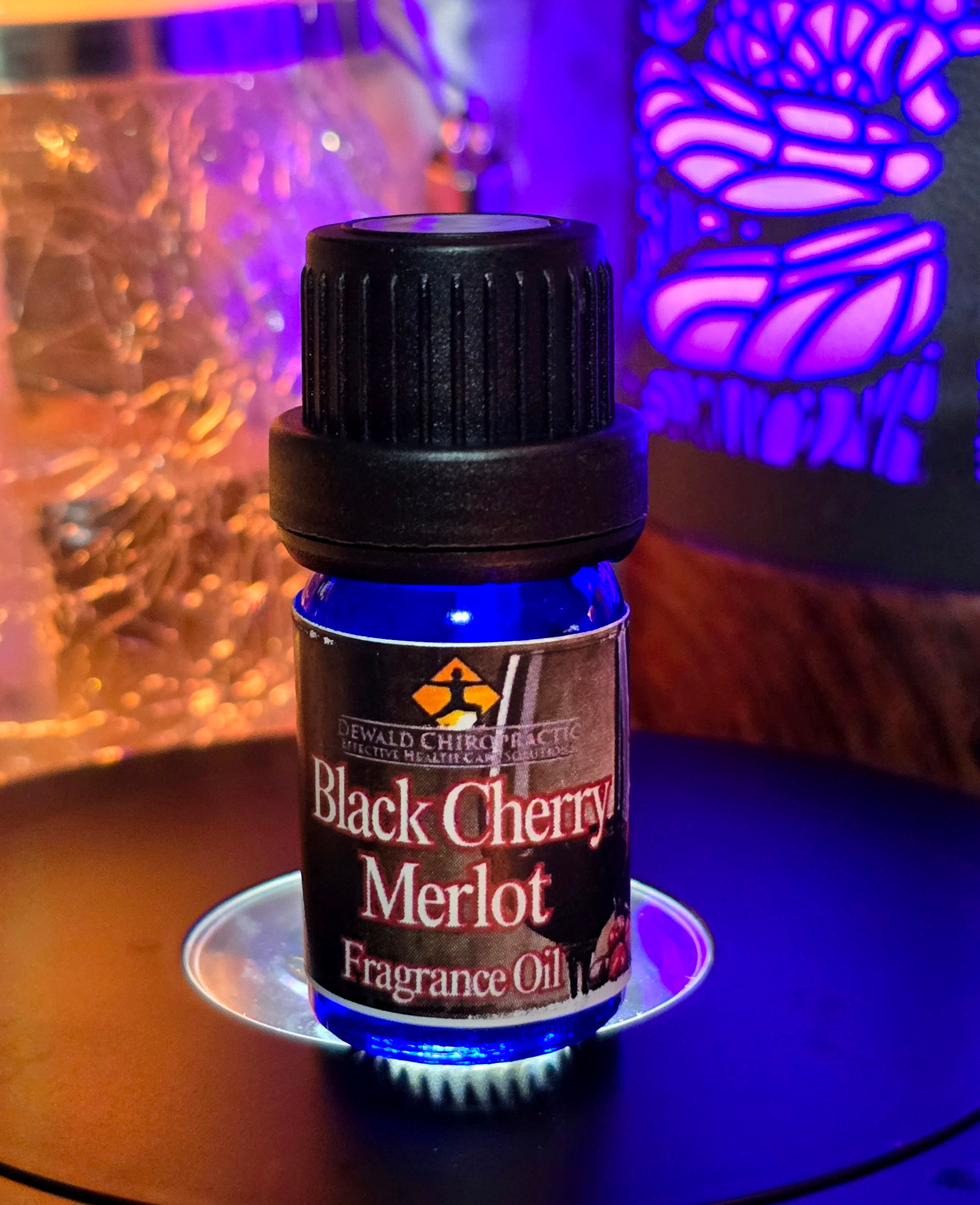 Black Cherry Merlot Fragrance Oil 5ml bottle Dewald Chiropractic Spa