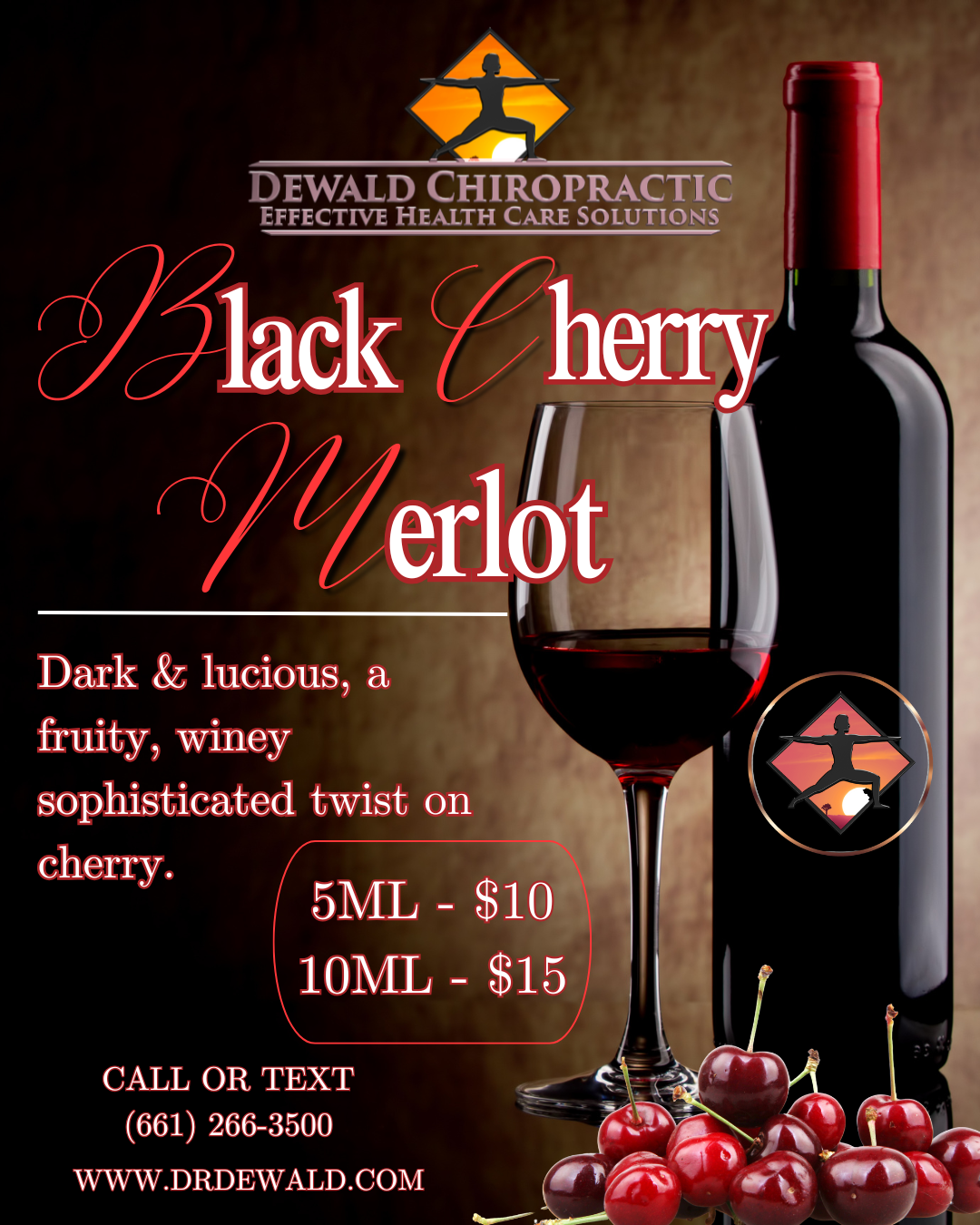 Black Cherry Merlot Fragrance Oil dark cherry wine scented oil