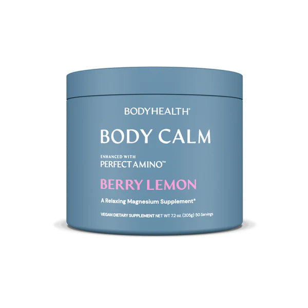 BodyHealth Body Calm Berry Lemon magnesium powder front bottle1