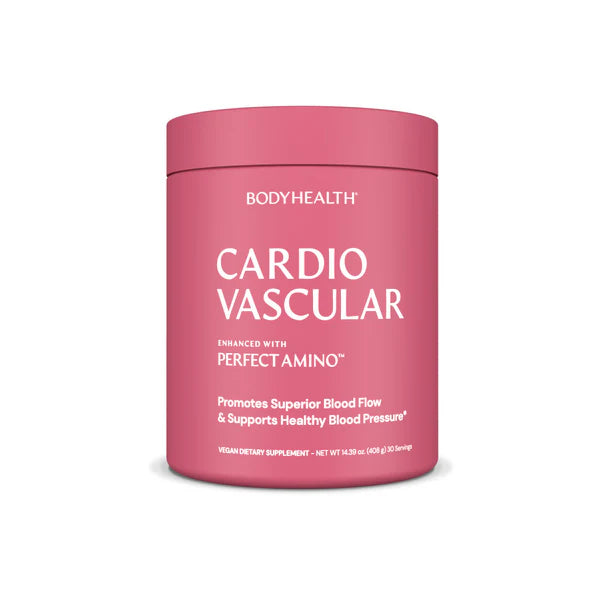 BodyHealth Cardiovascular Powder with PerfectAmino front bottle image