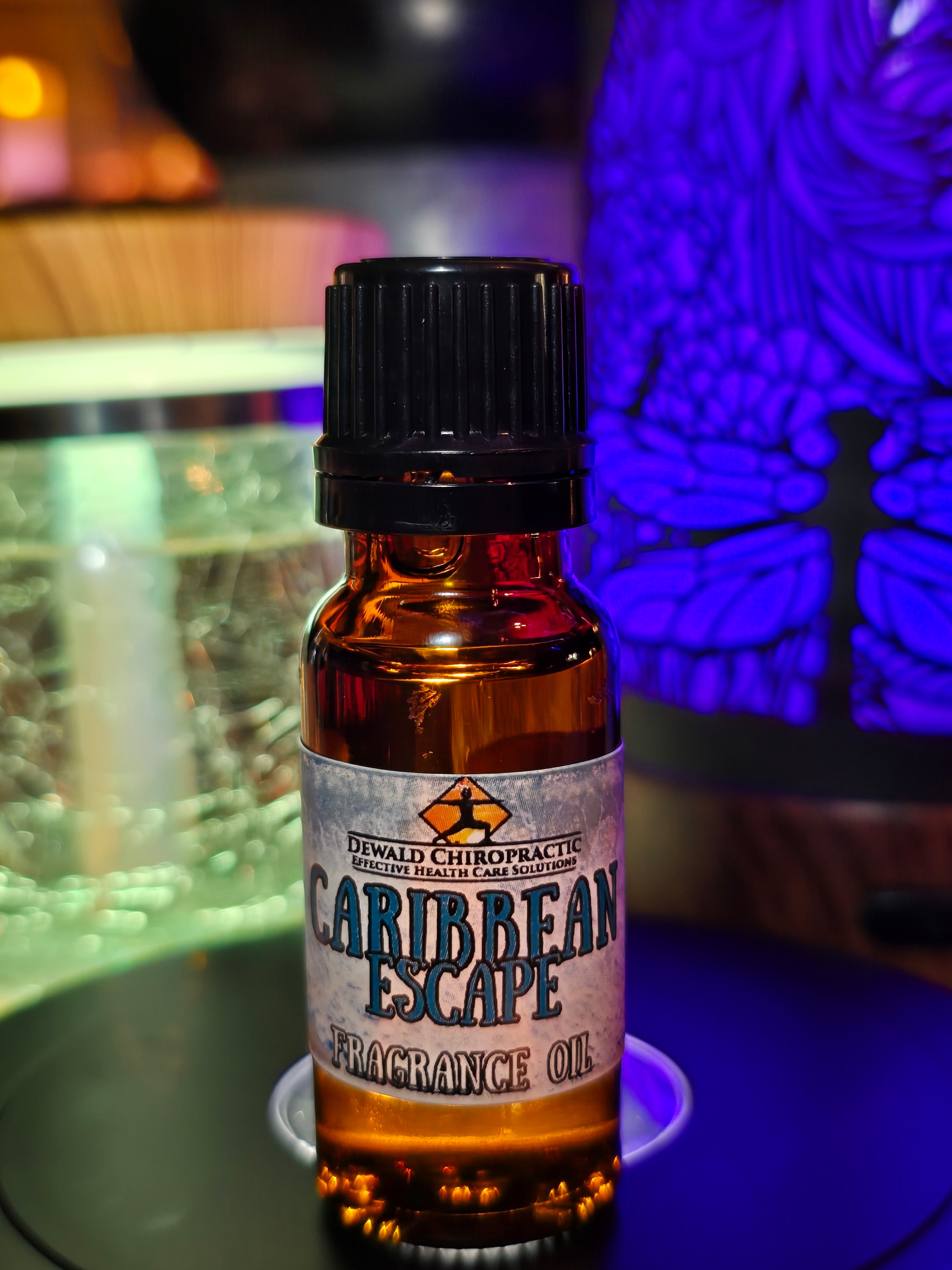 Caribbean Escape Fragrance Oil 10ml bottle Dewald Chiropractic Spa