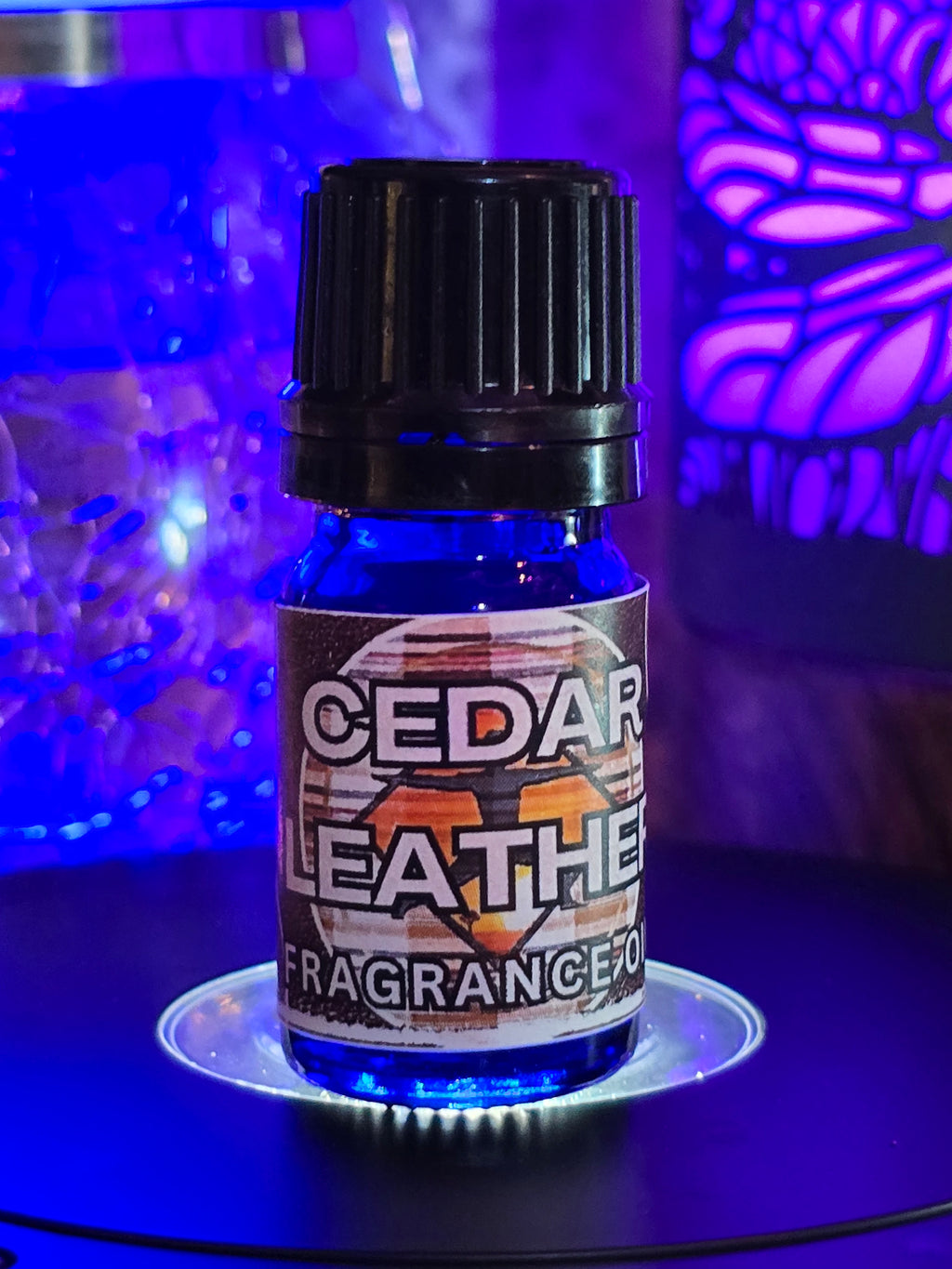 Cedar Leather Fragrance Oil 5ml bottle Dewald Chiropractic Spa