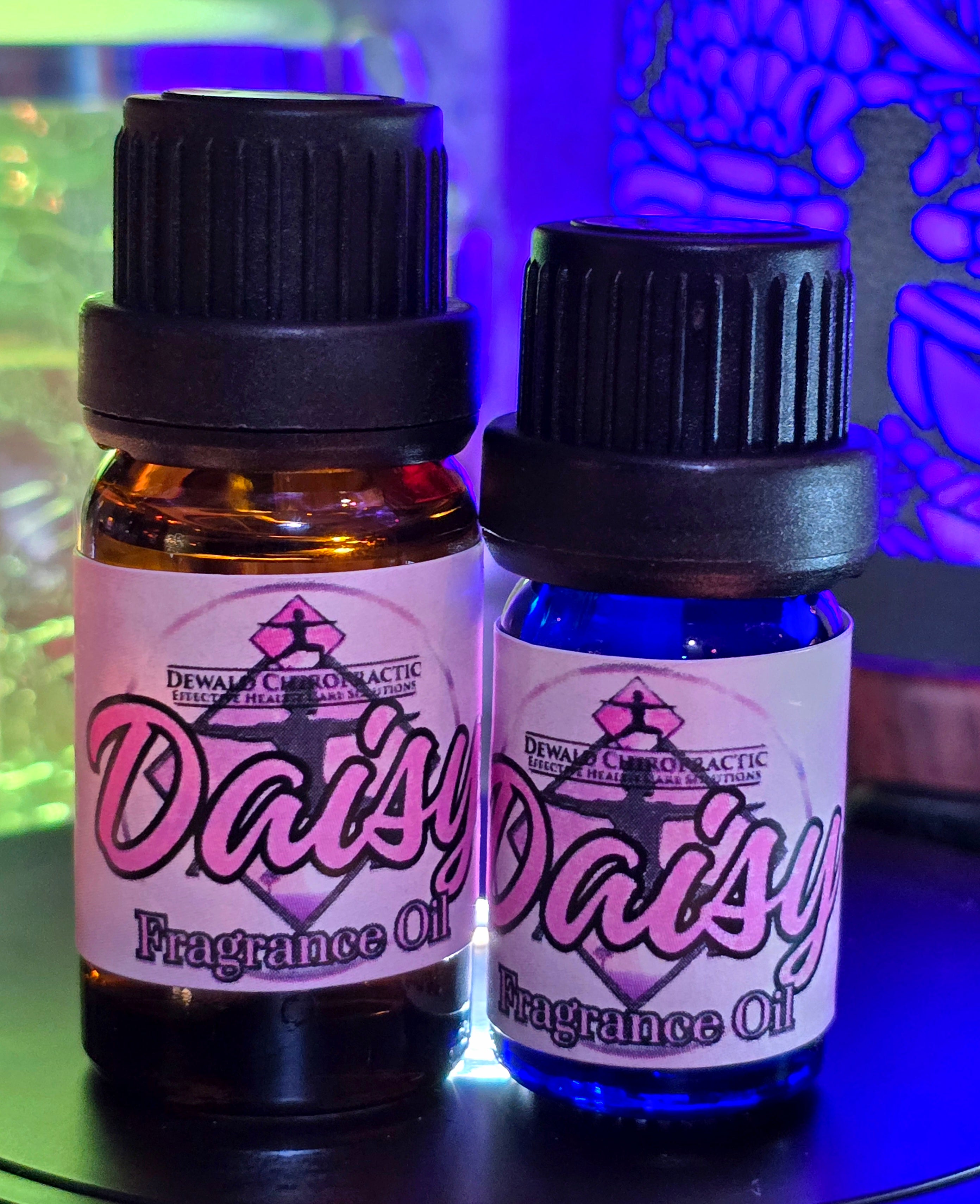 Daisy Fragrance Oil 5ml and 10ml bottles Dewald Chiropractic Spa
