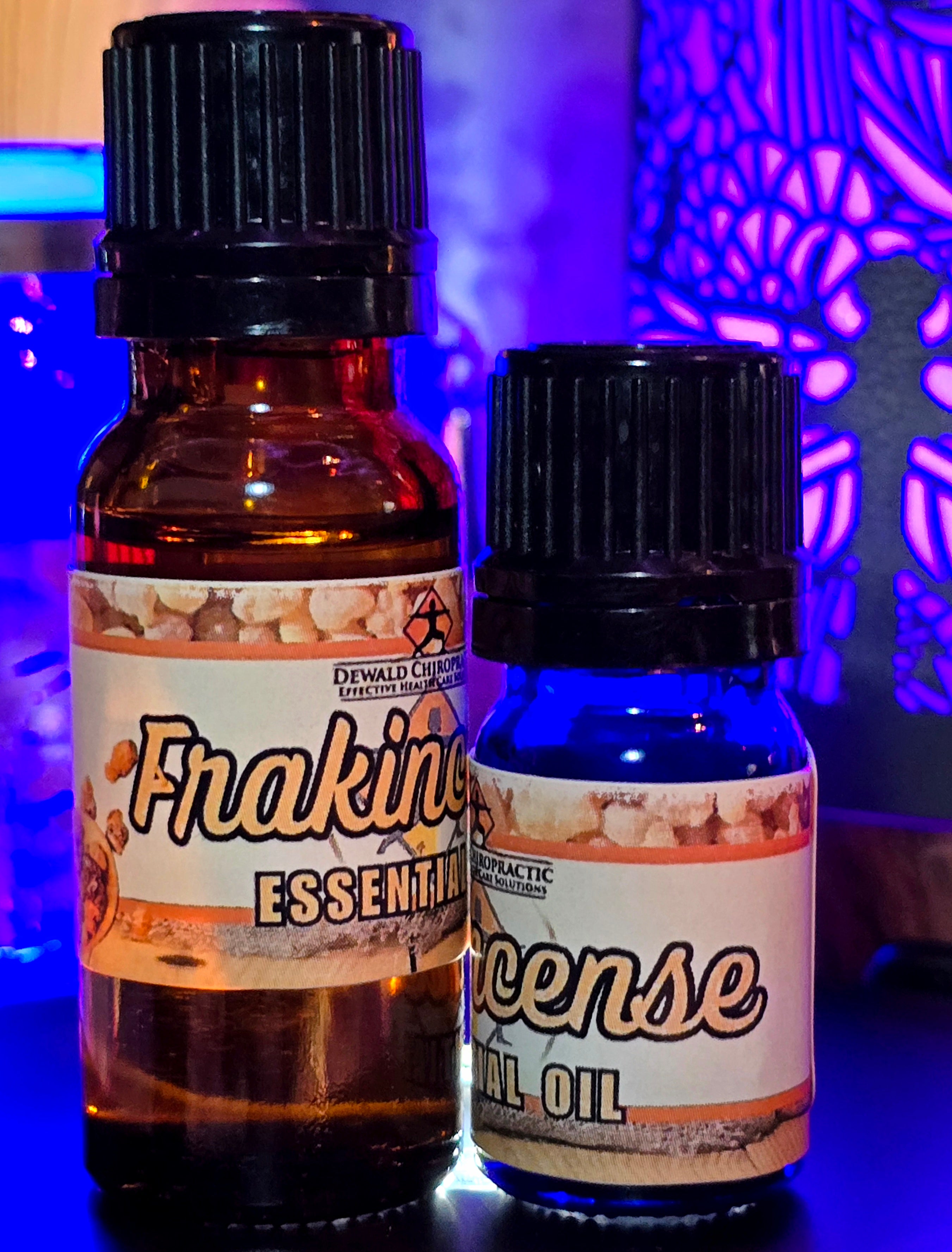 Frankincense Essential Oil 5ml and 10ml bottles Dewald Chiropractic Spa