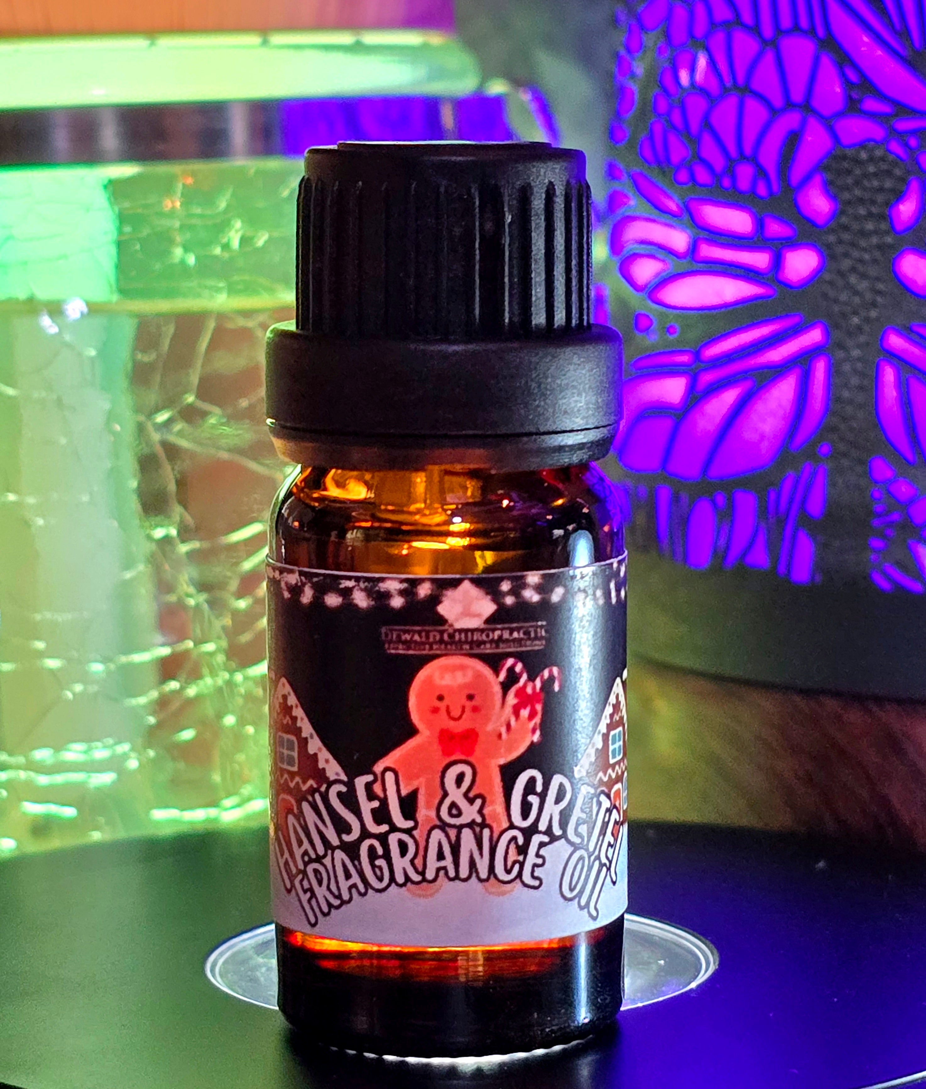 Hansel and Gretel fragrance oil 10ml bottle Dewald Chiropractic Spa