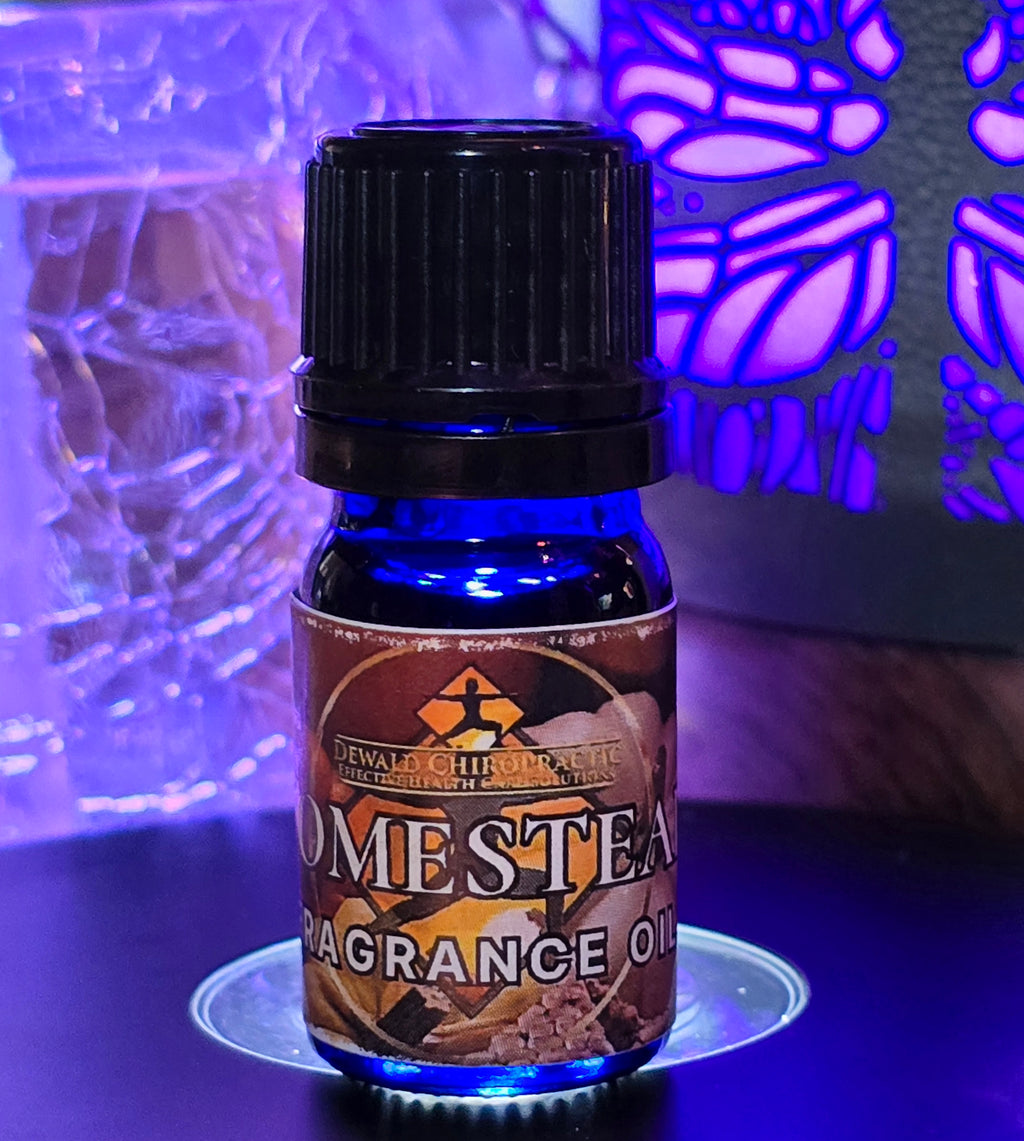 Homestead Fragrance Oil 5ml bottle Dewald Chiropractic Spa