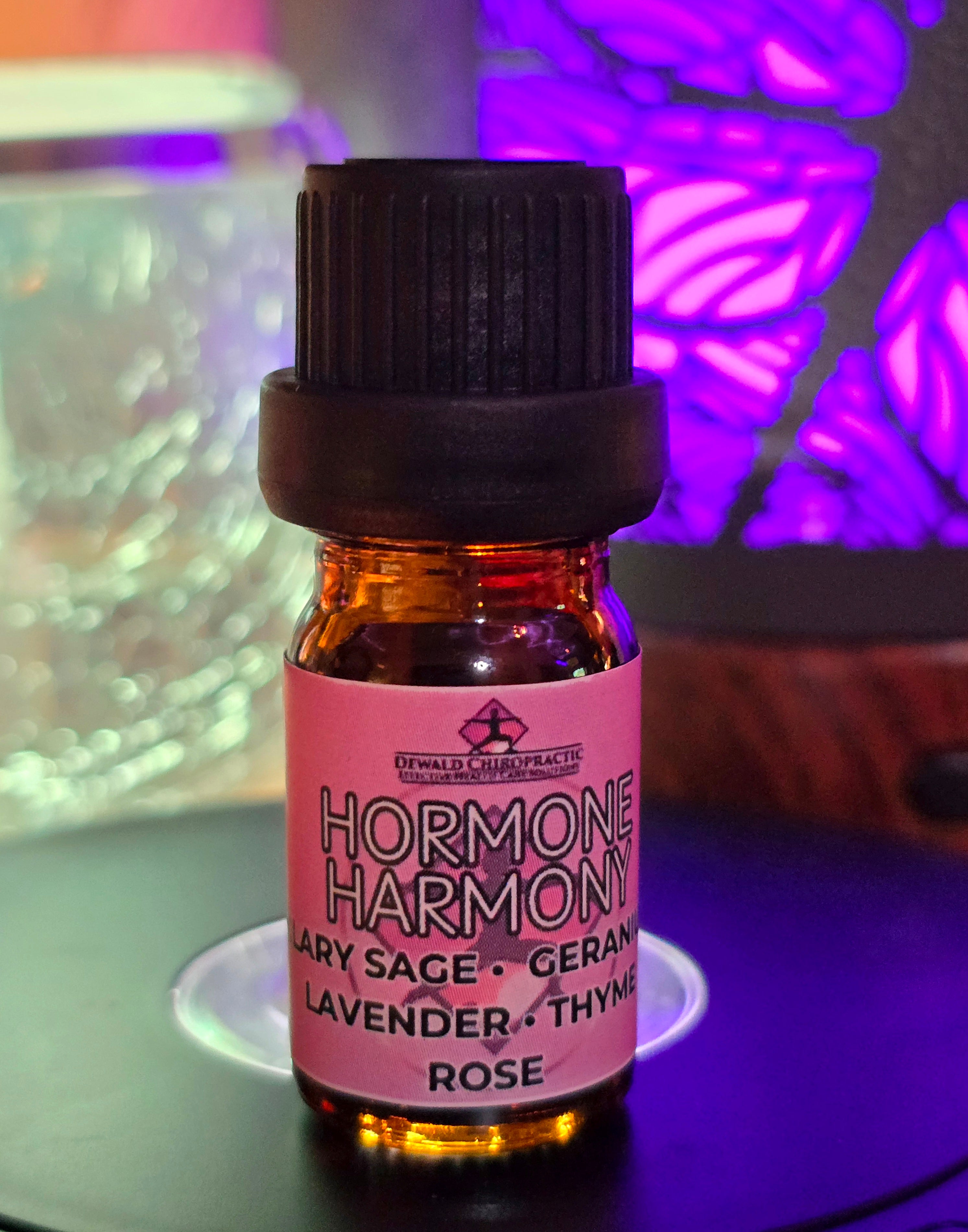 Hormone Harmony functional oil blend 5ml pure oil Dewald Chiropractic Spa