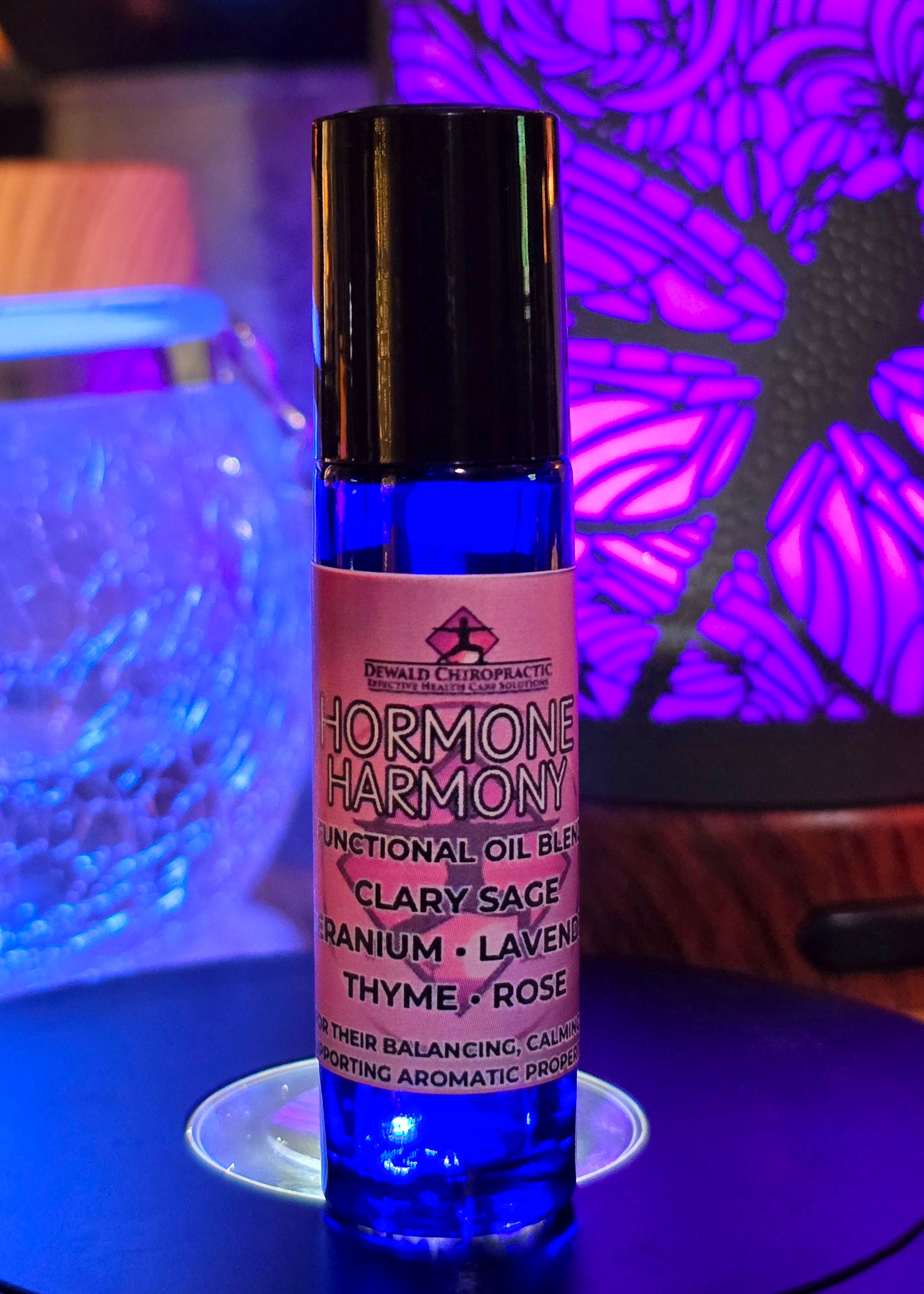 Hormone Harmony functional oil blend roller MCT topical Dewald Chiropractic Spa