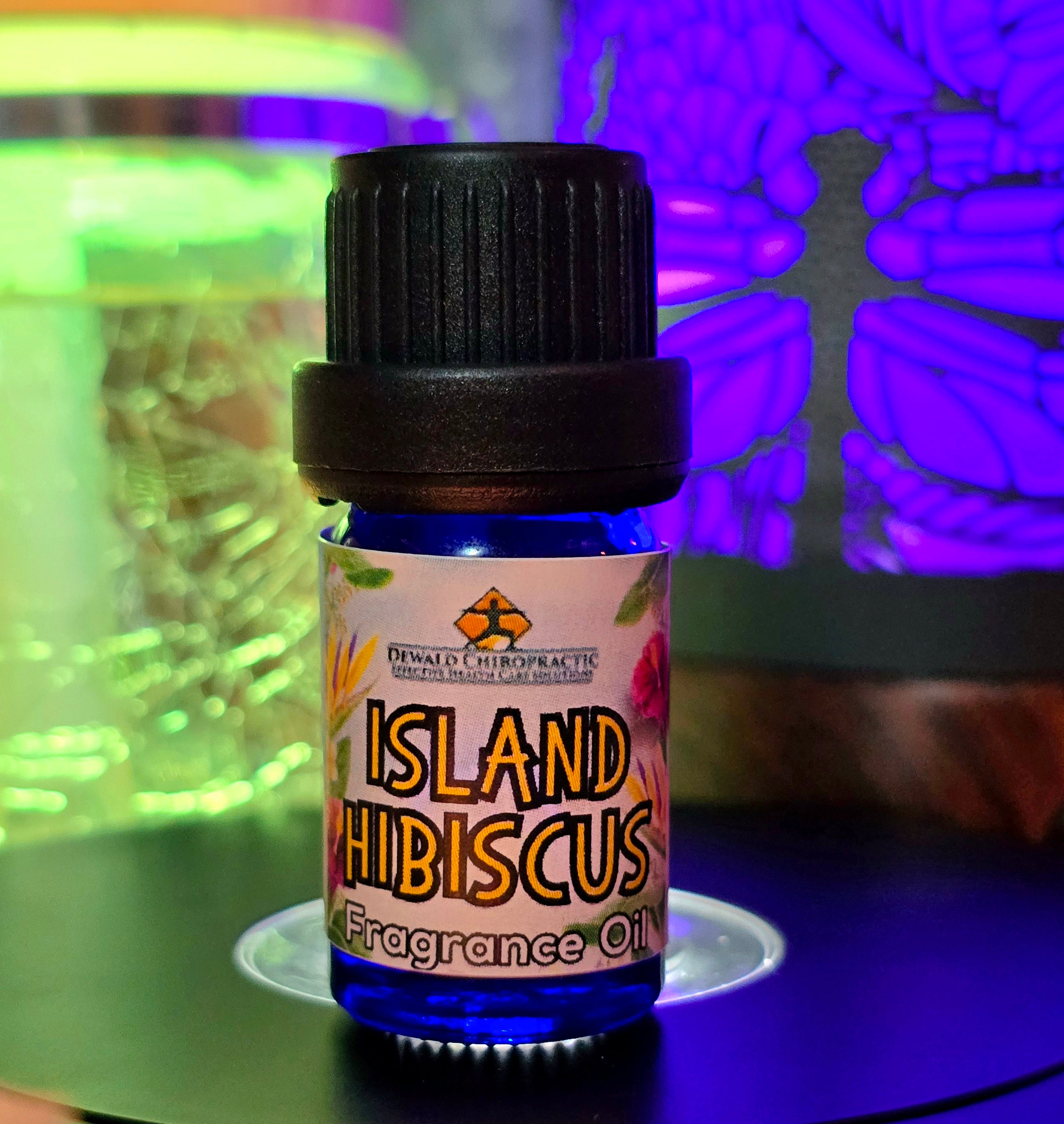 Island Hibiscus Fragrance Oil 10ml bottle Dewald Chiropractic Spa