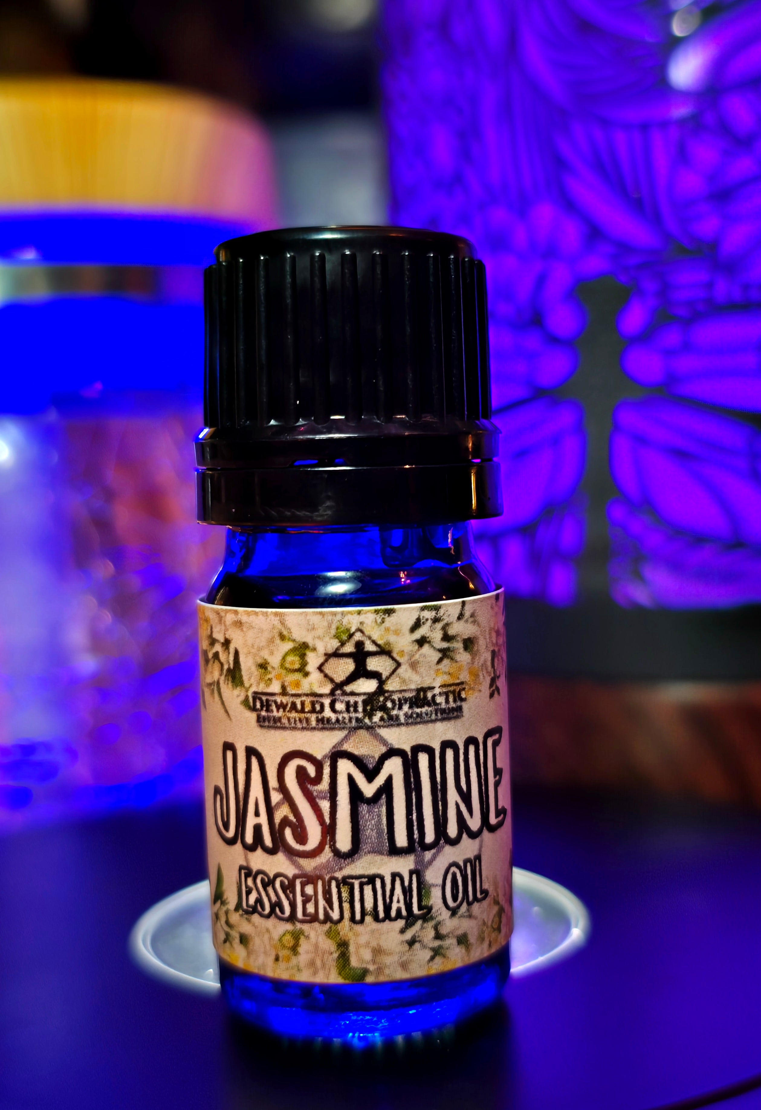 Jasmine essential oil 5ml bottle Dewald Chiropractic Spa