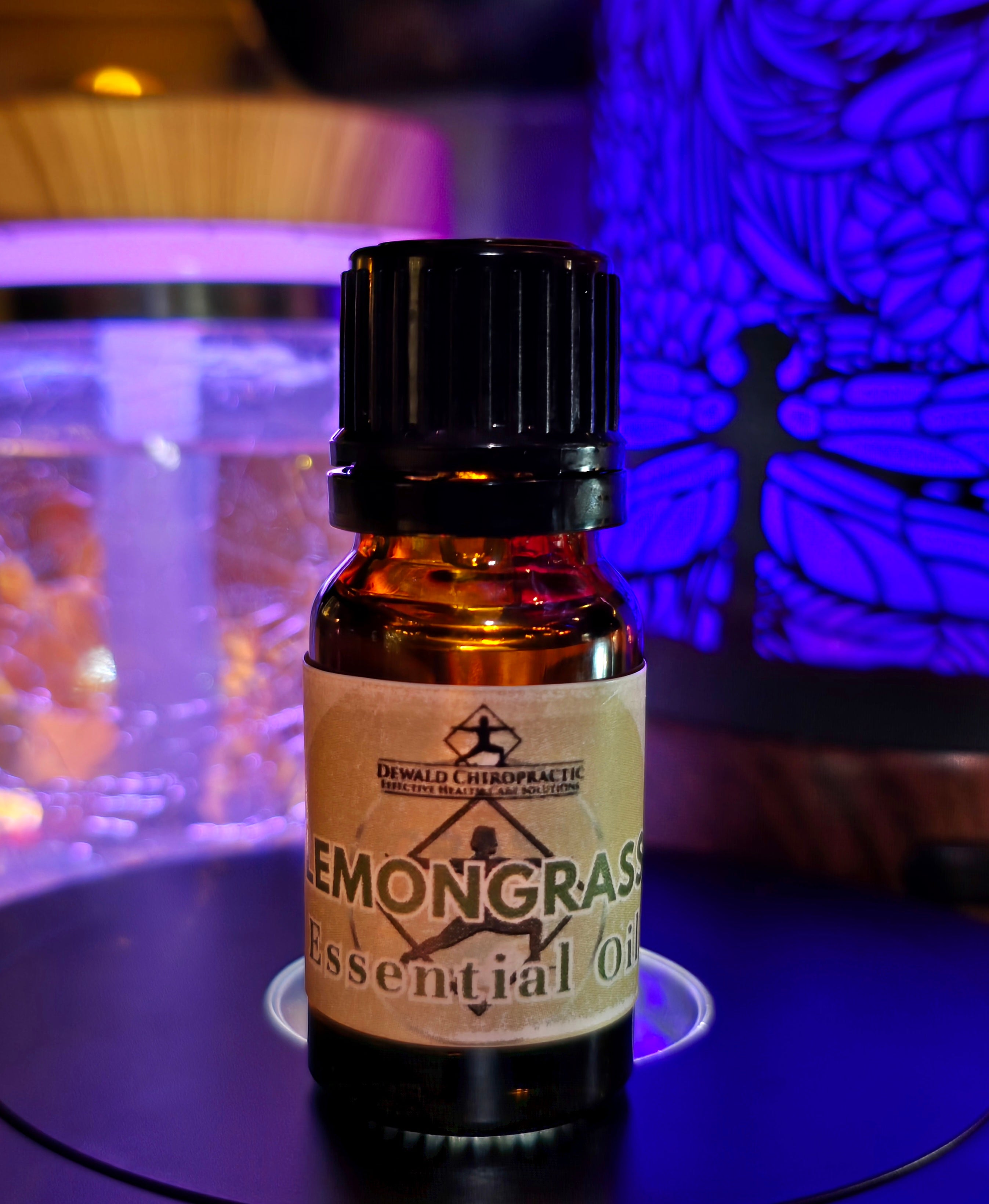 Lemongrass Essential Oil 10ml bottle Dewald Chiropractic Spa


