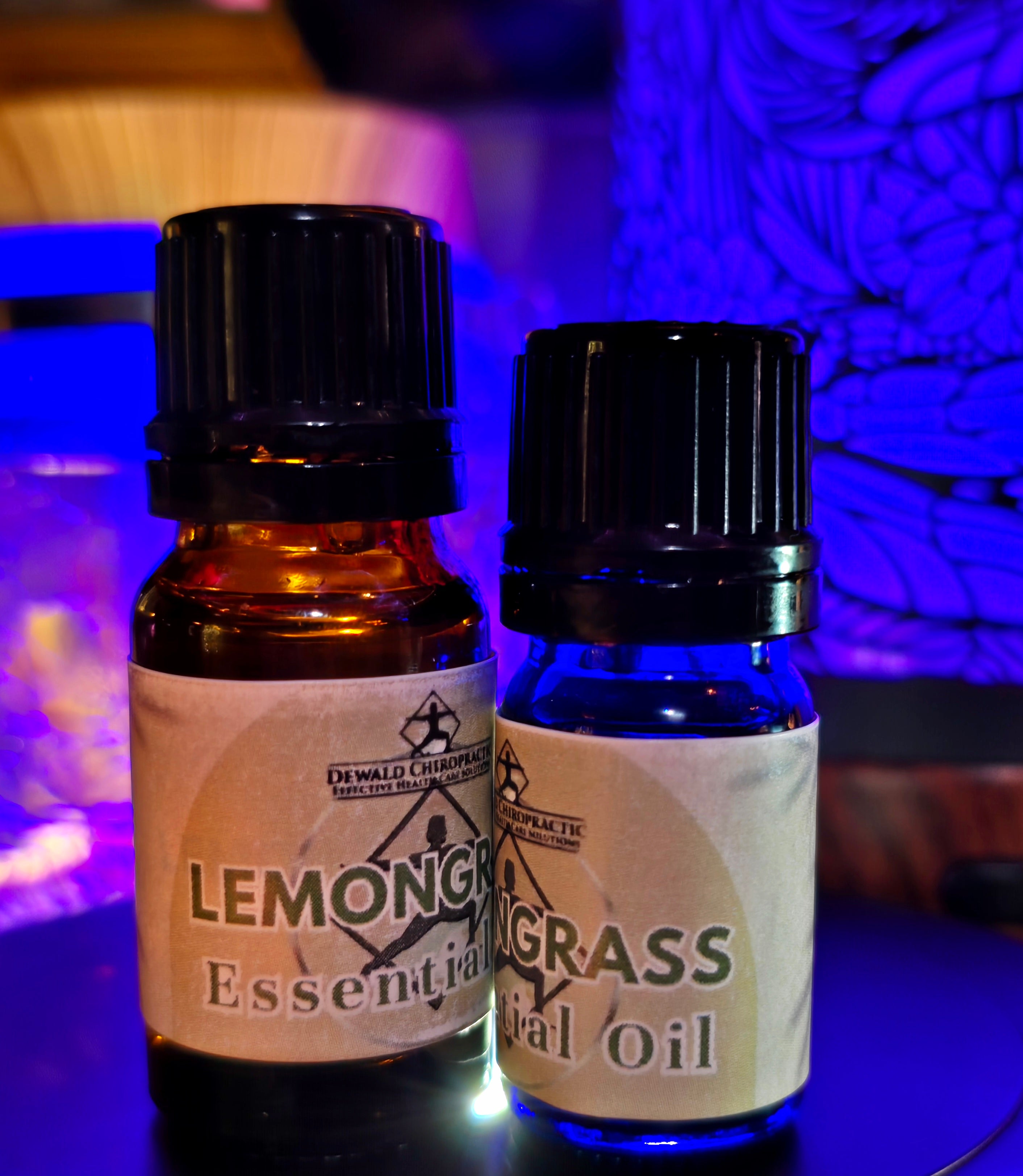 Lemongrass Essential Oil 5ml and 10ml bottles Dewald Chiropractic Spa

