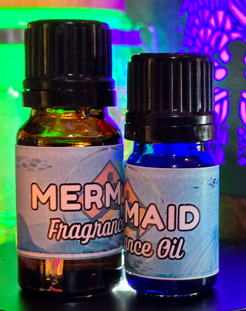 Mermaid Fragrance Oil 5ml and 10ml bottles Dewald Chiropractic Spa
