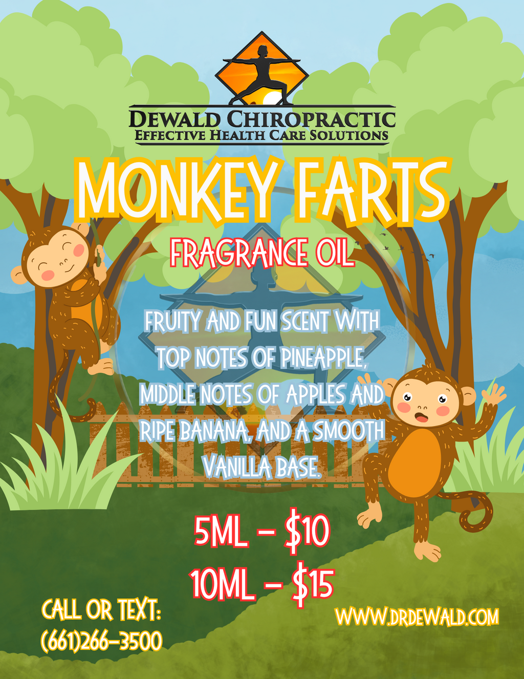 Monkey Farts Fragrance Oil pineapple banana vanilla scent