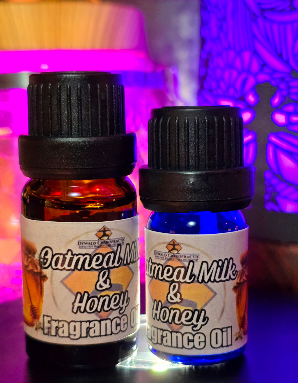 Oatmeal Milk and Honey Fragrance Oil 5ml and 10ml bottles Dewald Chiropractic Spa
