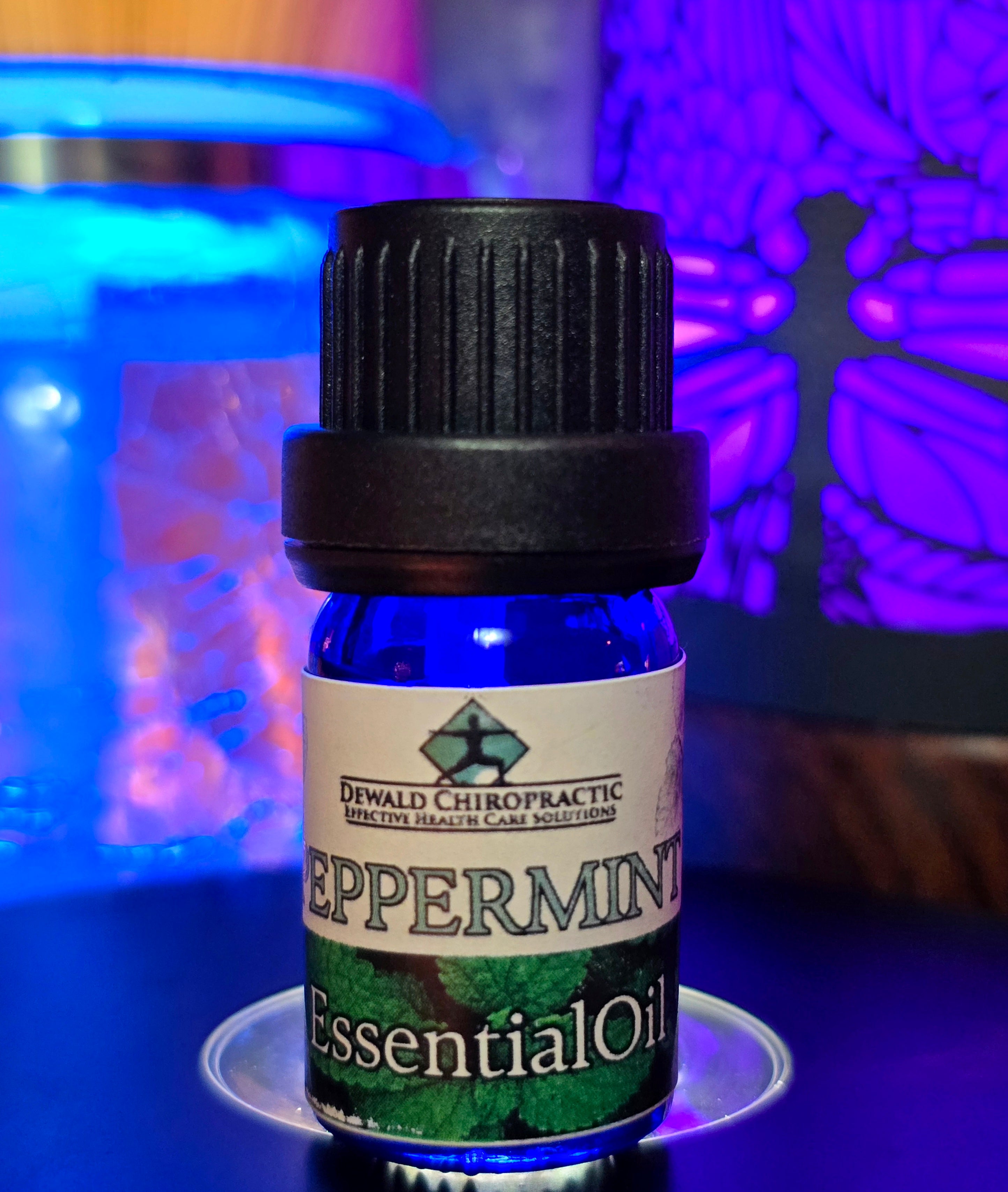 Peppermint essential oil 5ml bottle Dewald Chiropractic Spa