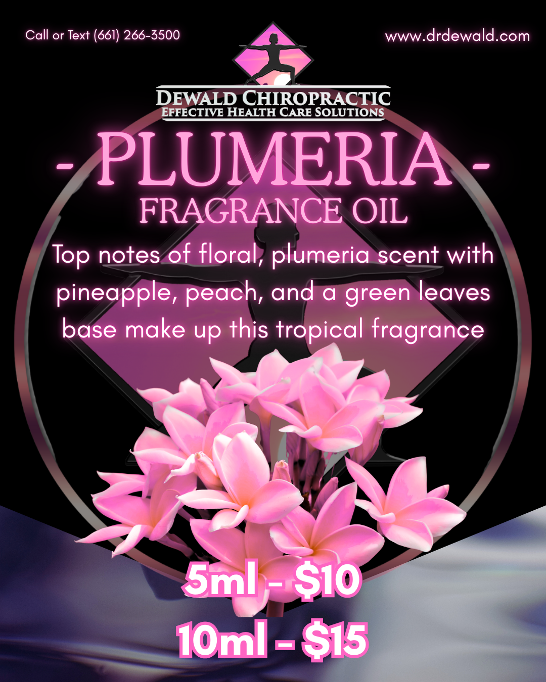 Plumeria Fragrance Oil tropical floral fragrance
