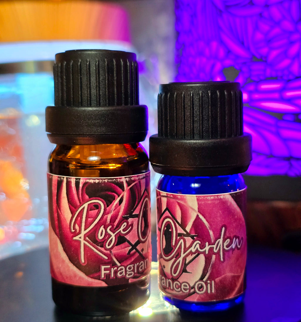 Rose Garden Fragrance Oil 5ml and 10ml bottles Dewald Chiropractic Spa