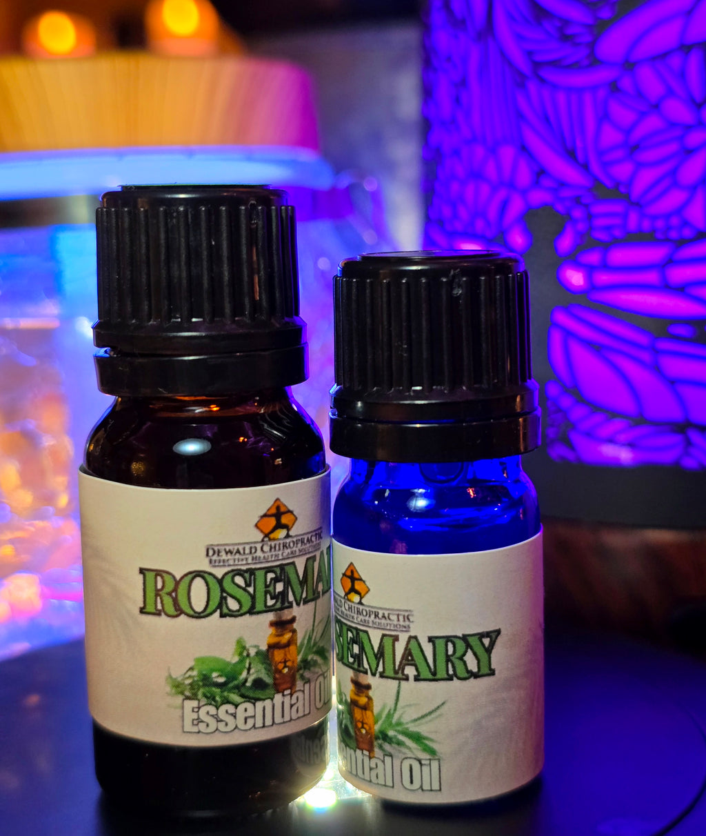 Rosemary Essential Oil 5ml and 10ml bottles Dewald Chiropractic Spa
