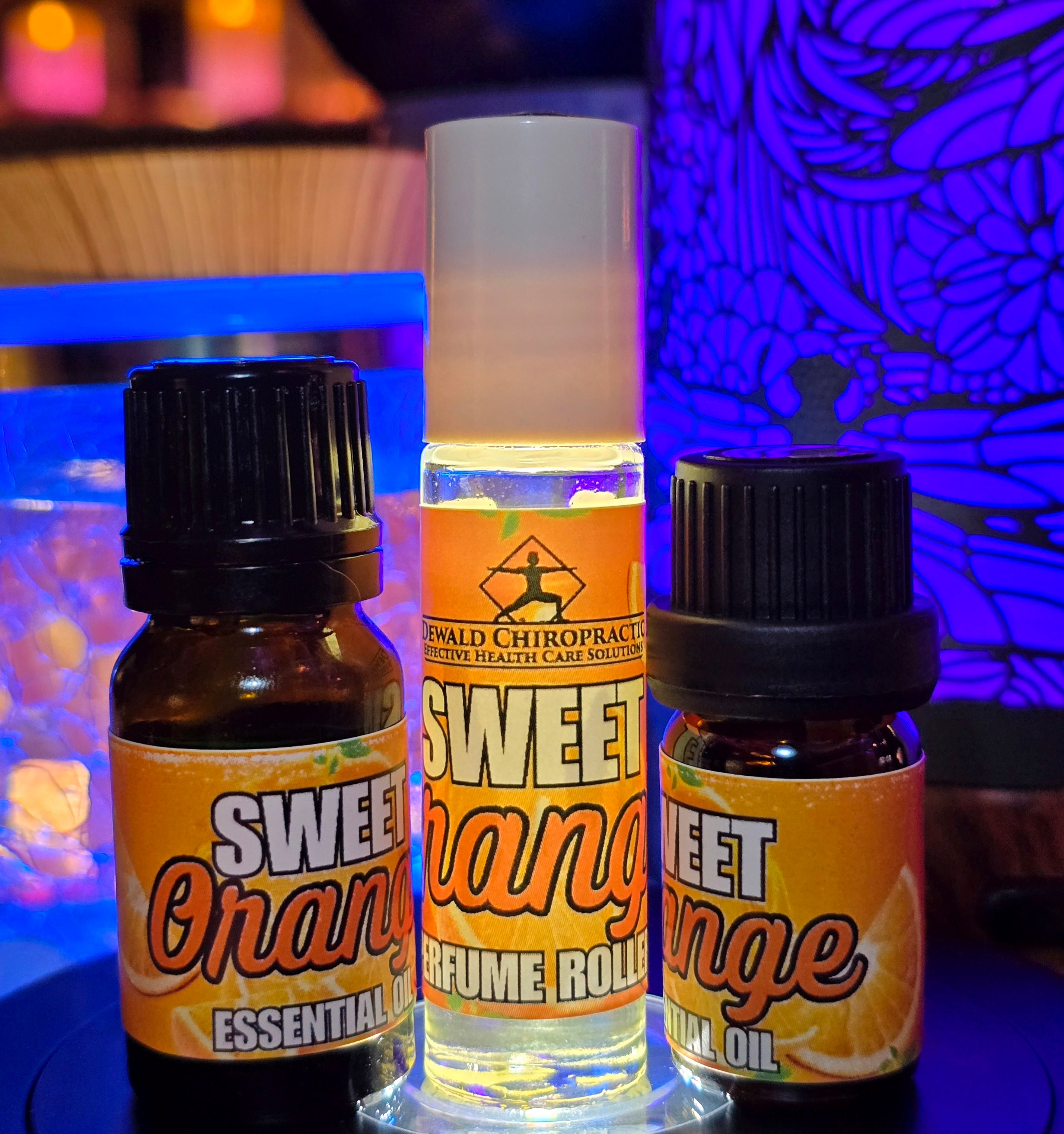 Sweet Orange Essential Oil 5ml and 10ml bottles Dewald Chiropractic Spa
