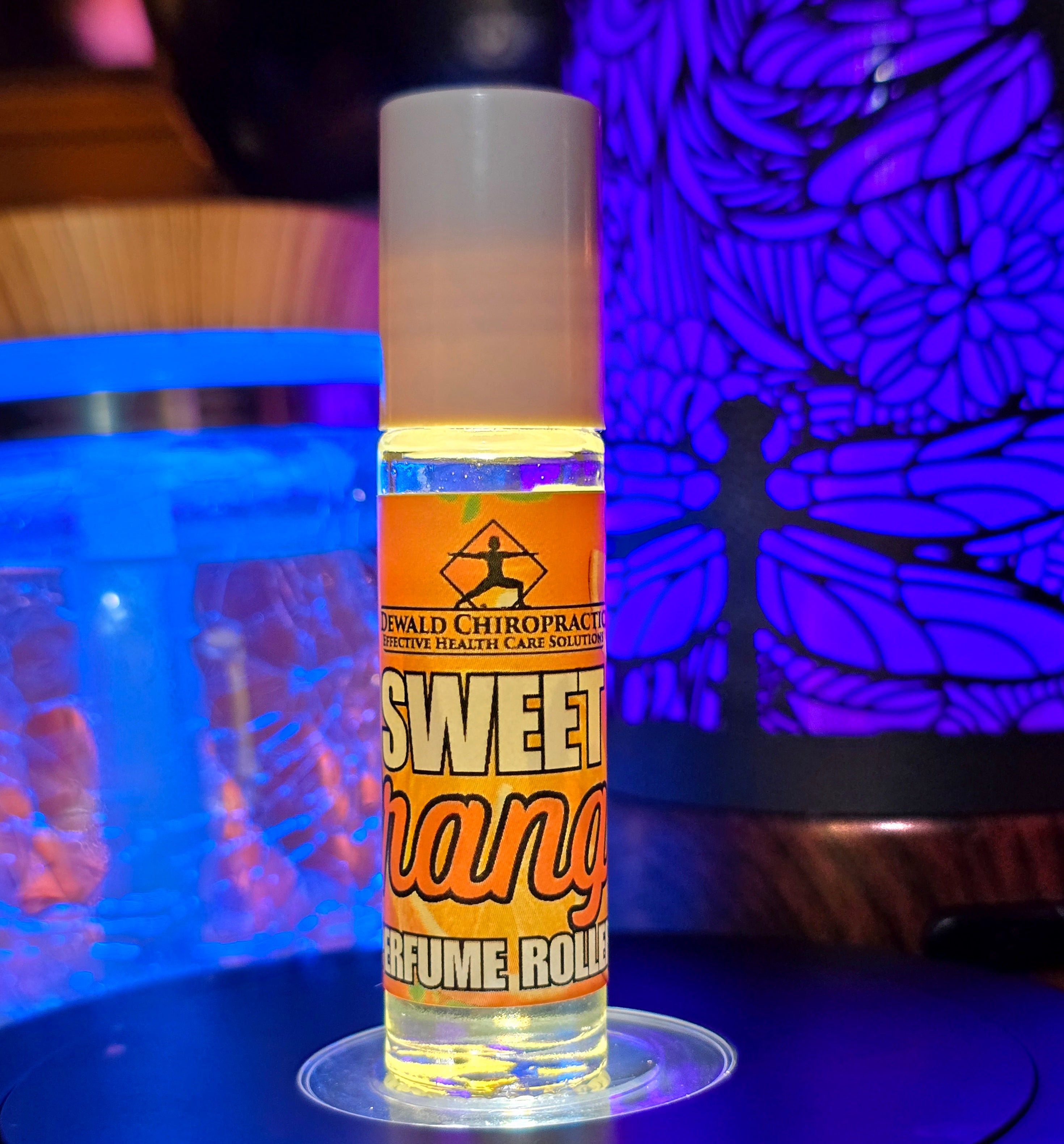 Sweet Orange Perfume Roller aromatherapy blend Dewald Chiropractic Spa