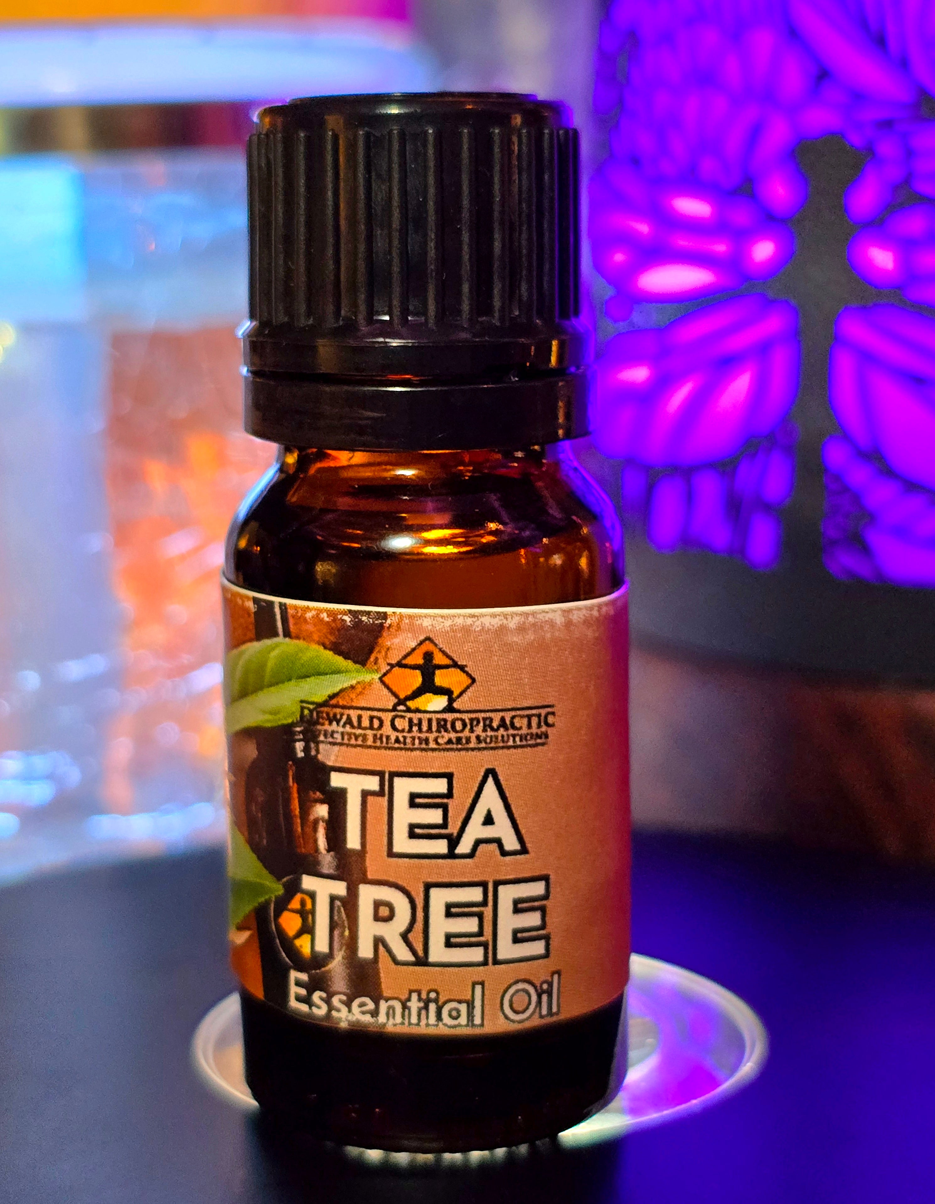 Tea Tree Essential Oil 10ml bottle Dewald Chiropractic Spa
