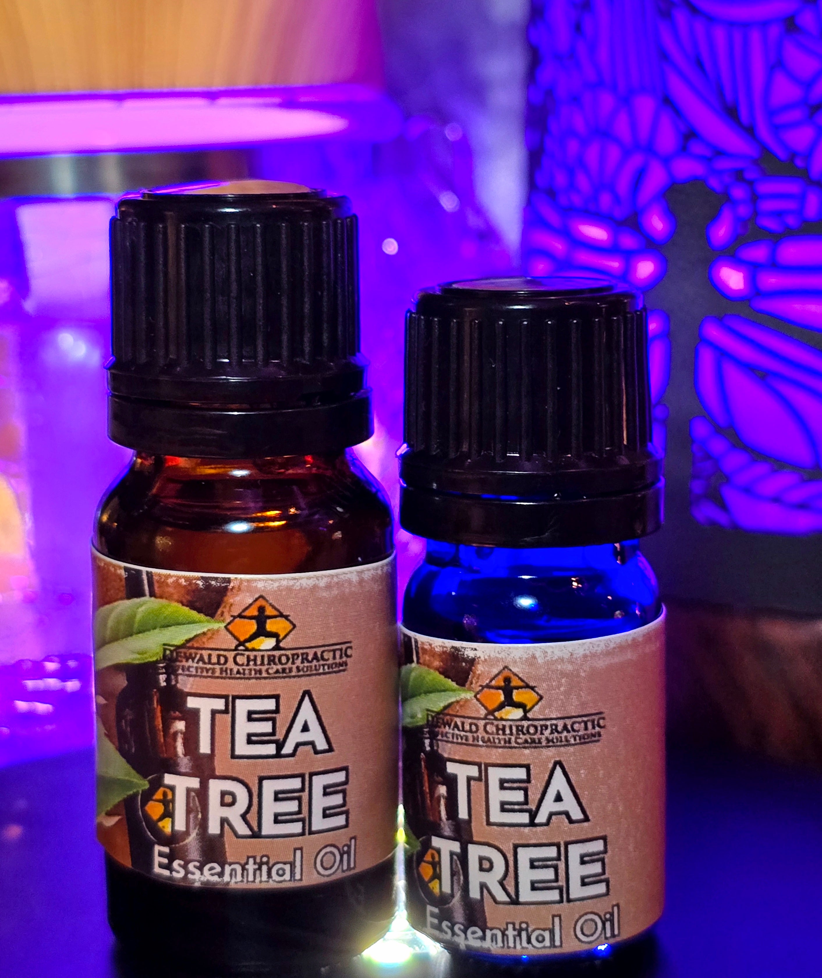 Tea Tree Essential Oil 5ml and 10ml bottles Dewald Chiropractic Spa
