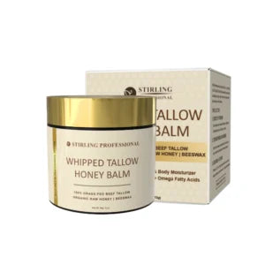 Stirling Professional Whipped Tallow Honey Balm jar and box