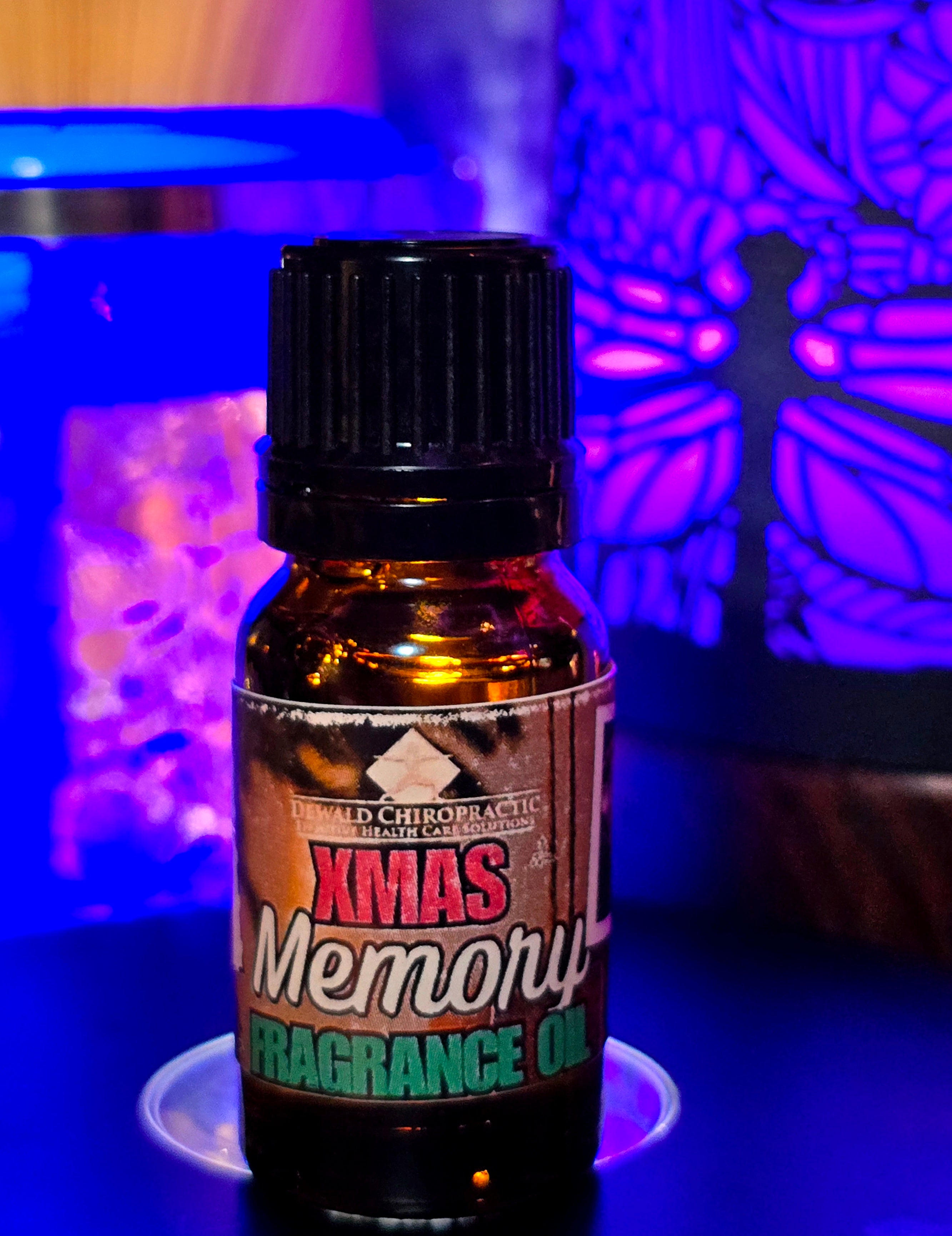 Xmas Memory fragrance oil 10ml bottle Dewald Chiropractic Spa