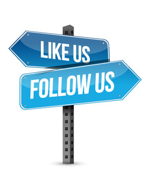 Like Us, Follow Us, <br>
Share Us